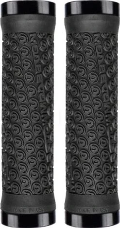 LIZARD SKINS Pair Of Lock On Grips Black + MOAB Black Lock