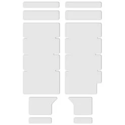 Lizard Skins Fork Protector - Clear (2 Pcs.)