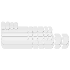 Lizard Skins Frame Kit - Clear Bike Protection Patches (9 Pcs) - Clear Glossy