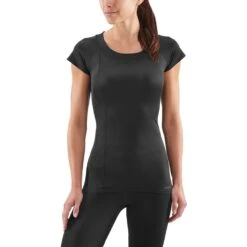 SKINS Ultimate Compression T-Shirt Women - Black -Skins 305875 03 d 627627