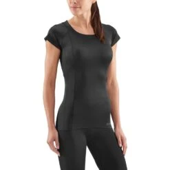 SKINS Ultimate Compression T-Shirt Women - Black -Skins 305875 06 d 627630