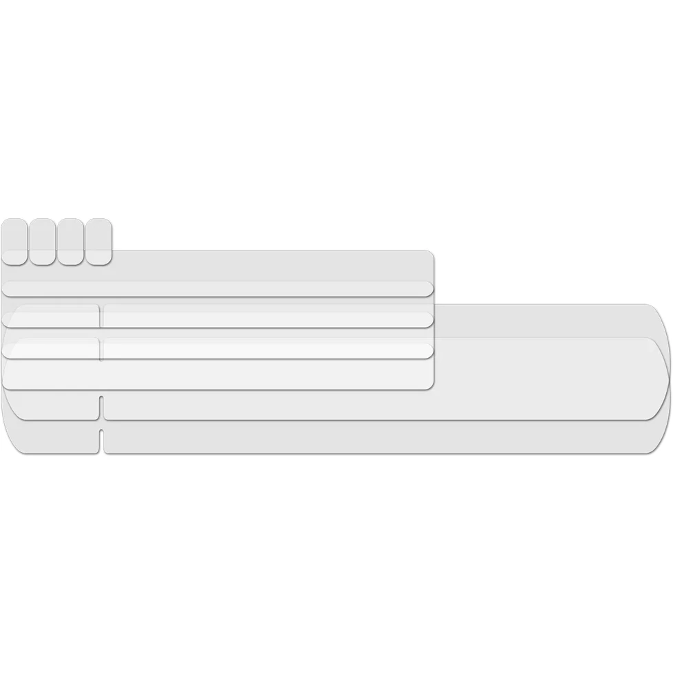 Lizard Skins Frame Wrap Protective Film Frame Kit - Clear 1 Lizard Skins Frame Wrap Protective Film Frame Kit - Clear