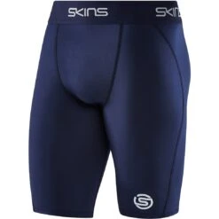 SKINS 1-Series Half Tights - Navy Blue 9 SKINS 1-Series Half Tights - Navy Blue -Skins skins 1 series half tights navy blue 1 1393643