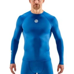 SKINS 1-Series Long Sleeve Top - Bright Blue