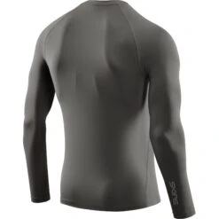 SKINS 2-Series Long Sleeve Top - Charcoal -Skins skins 2 series long sleeve top charcoal 2 1392171