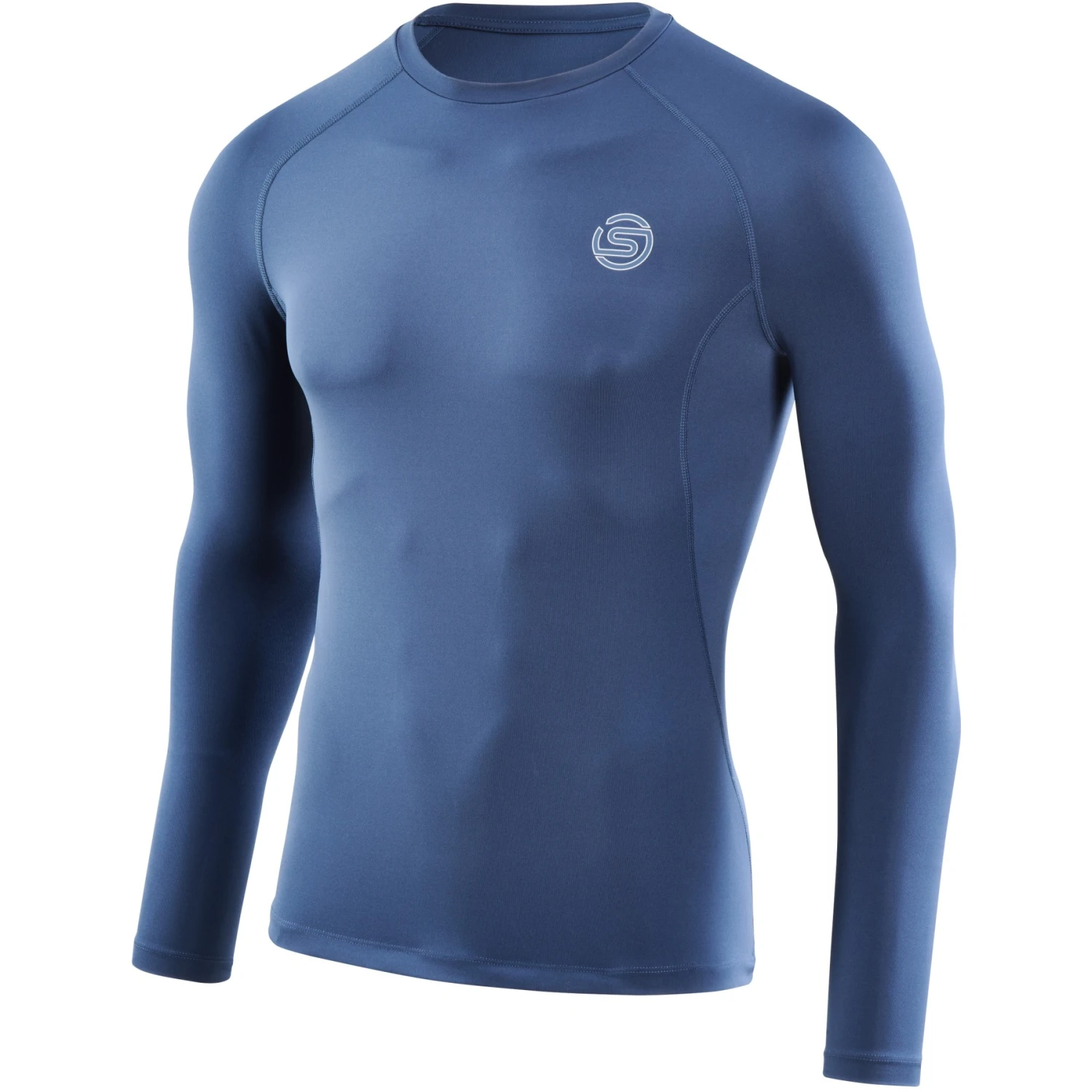 SKINS 2-Series Long Sleeve Top - Navy Blue 3 SKINS 2-Series Long Sleeve Top - Navy Blue - Image 3