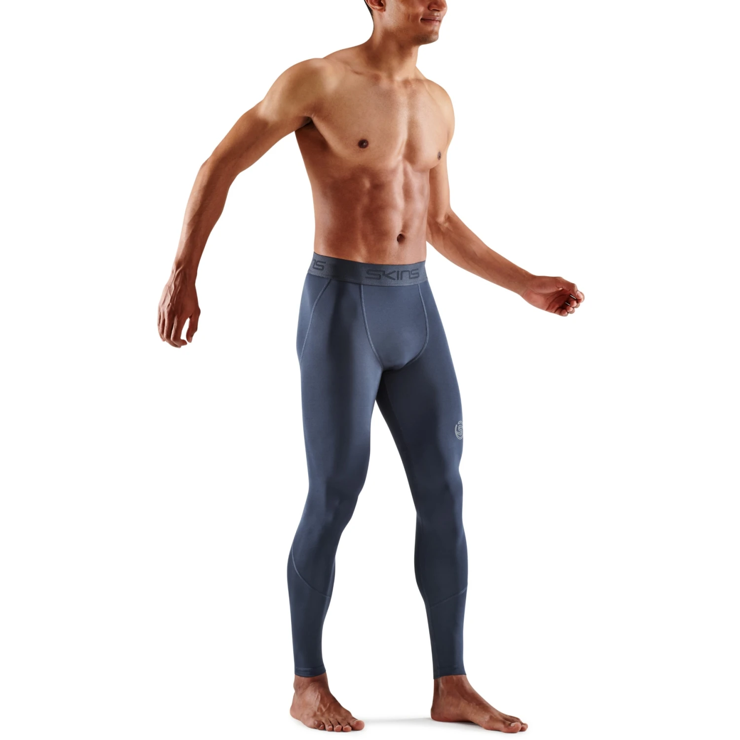 SKINS 2-Series Long Tight - Navy Blue 5 SKINS 2-Series Long Tight - Navy Blue - Image 5
