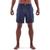 SKINS 3-Series 7" X-Fit Running Shorts - Navy Blue