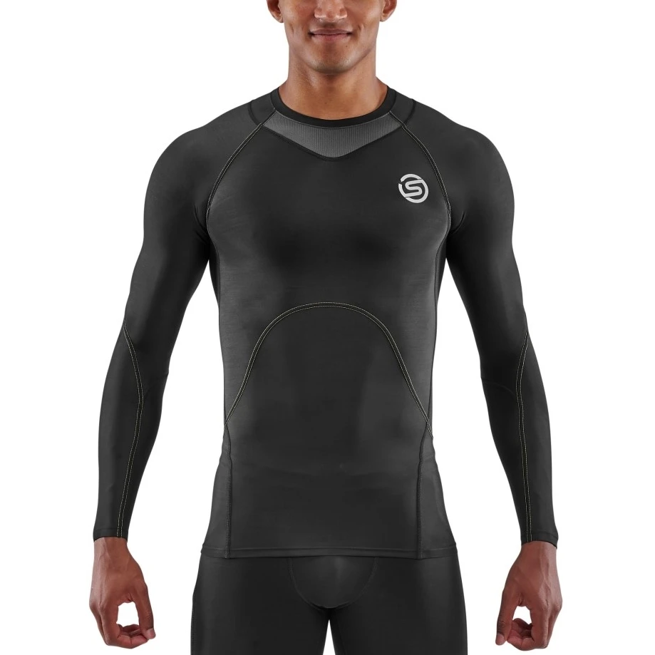 SKINS 3-Series Long Sleeve Top - Black 1 SKINS 3-Series Long Sleeve Top - Black