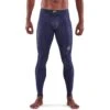 SKINS 3-Series Long Tights - Navy Blue