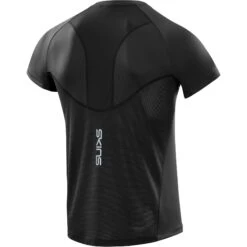 SKINS 3-Series Short Sleeve Top - Black -Skins skins 3 series short sleeve top black 2 1393967