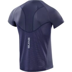 SKINS 3-Series Short Sleeve Top - Navy Blue -Skins skins 3 series short sleeve top navy blue 2 1393965