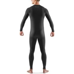 SKINS 3-Series Sleepwear Long Sleeve Shirt - Black -Skins skins 3 series sleepwear long sleeve black 6 1494650