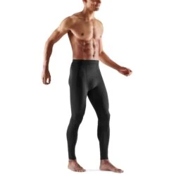 SKINS 3-Series Sleepwear Long Tight - Black -Skins skins 3 series sleepwear long tight black 6 1494817