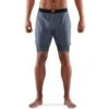 SKINS 3-Series Superpose Fitness Shorts 2 In 1 - Charcoal
