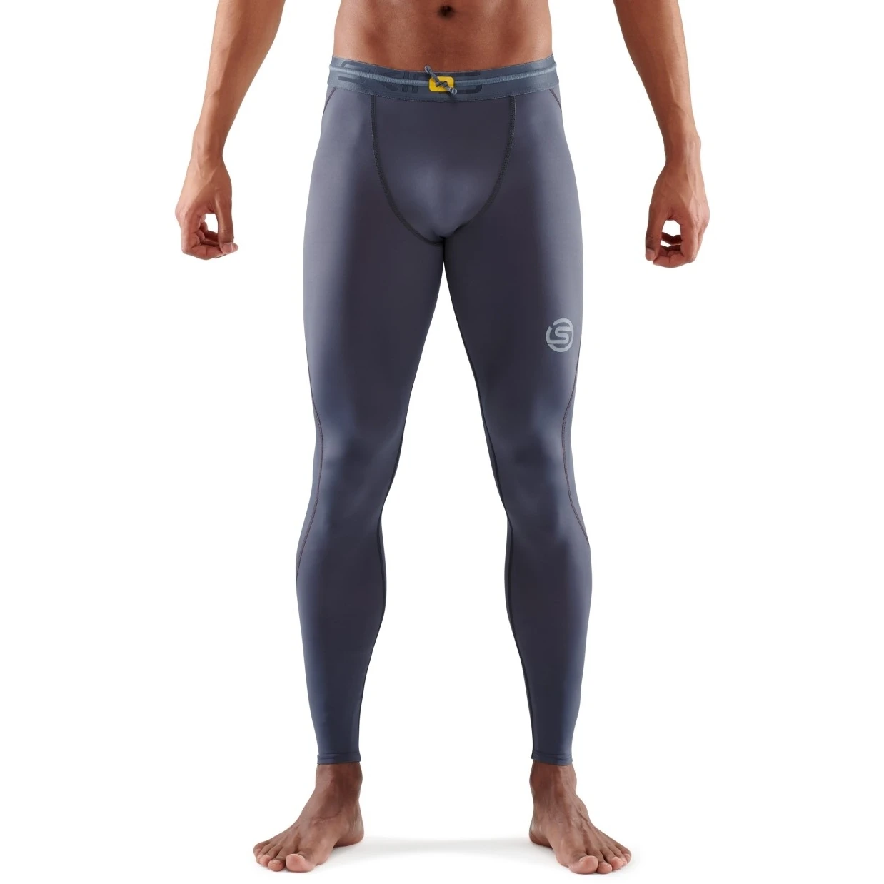 SKINS 3-Series T&R Long Tight - Charcoal 1 SKINS 3-Series T&R Long Tight - Charcoal