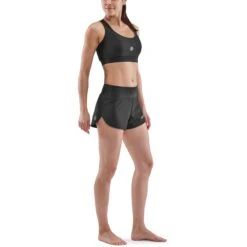 SKINS 3-Series Women's Active Bra - Black -Skins skins 3 series women active bra black 3 1393376