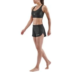 SKINS 3-Series Women's Active Bra - Black -Skins skins 3 series women active bra black 5 1393378