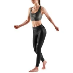 SKINS 3-Series Women's Pocket Long Tight - Black 13 SKINS 3-Series Women's Pocket Long Tight - Black -Skins skins 3 series women pkt long tight 4 1494912