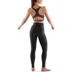 SKINS 3-Series Women's Soft Long Tight - Black 12 SKINS 3-Series Women's Soft Long Tight - Black -Skins skins 3 series women soft long tight black 5 1512148