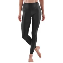 SKINS 3-Series Women's T&R Long Tights - Black