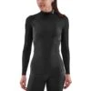 SKINS 3-Series Women's Thermal Long Sleeve Shirt - Black