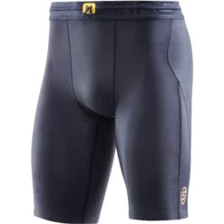 SKINS 5-Series Half Tights - Navy Blue -Skins skins 5 series half tights navy blue 1 1393475