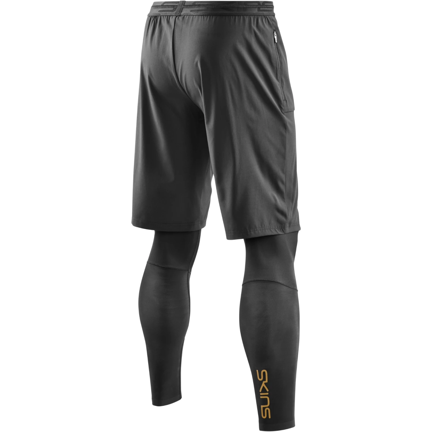 SKINS 5-Series Superpose Long Tights - Black 4 SKINS 5-Series Superpose Long Tights - Black - Image 4