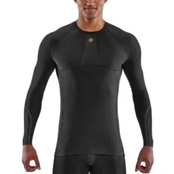 SKINS 5-Series Top Long Sleeve - Black