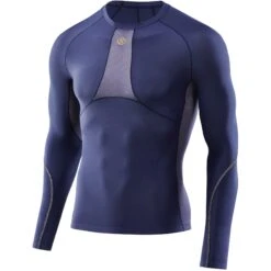 SKINS 5-Series Top Long Sleeve - Navy Blue 10 SKINS 5-Series Top Long Sleeve - Navy Blue -Skins skins 5 series top long sleeve navy blue 1 1393481