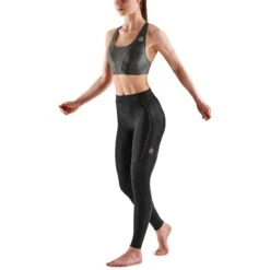 SKINS 5-Series Women's Pocket Long Tight - Black -Skins skins 5 series women pocket long tight black 4 1495103
