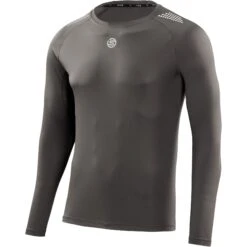SKINS Activewear 3-Series Long Sleeve Top - Charcoal