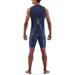 SKINS 3-Series Tank Top - Navy Blue -Skins skins activewear 3 series men tank top navy blue 2 942128
