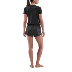 SKINS Activewear 3-Series Run Shorts Women - Black -Skins skins activewear 3 series women run shorts black 5 892324