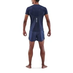 SKINS 3-Series Short Sleeve Top - Navy Blue -Skins skins activewear men 3 series short sleeve top navy blue 4 892262
