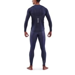 SKINS 3-Series Active Long Sleeve Top - Navy Blue 11 SKINS 3-Series Active Long Sleeve Top - Navy Blue -Skins skins activewear mens 3 series long sleeve top navy blue 5 892237