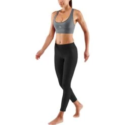 SKINS 3-Series Women's Elite Bra - Charcoal -Skins skins activewear women 3 series elite bra charcoal 6 1131680
