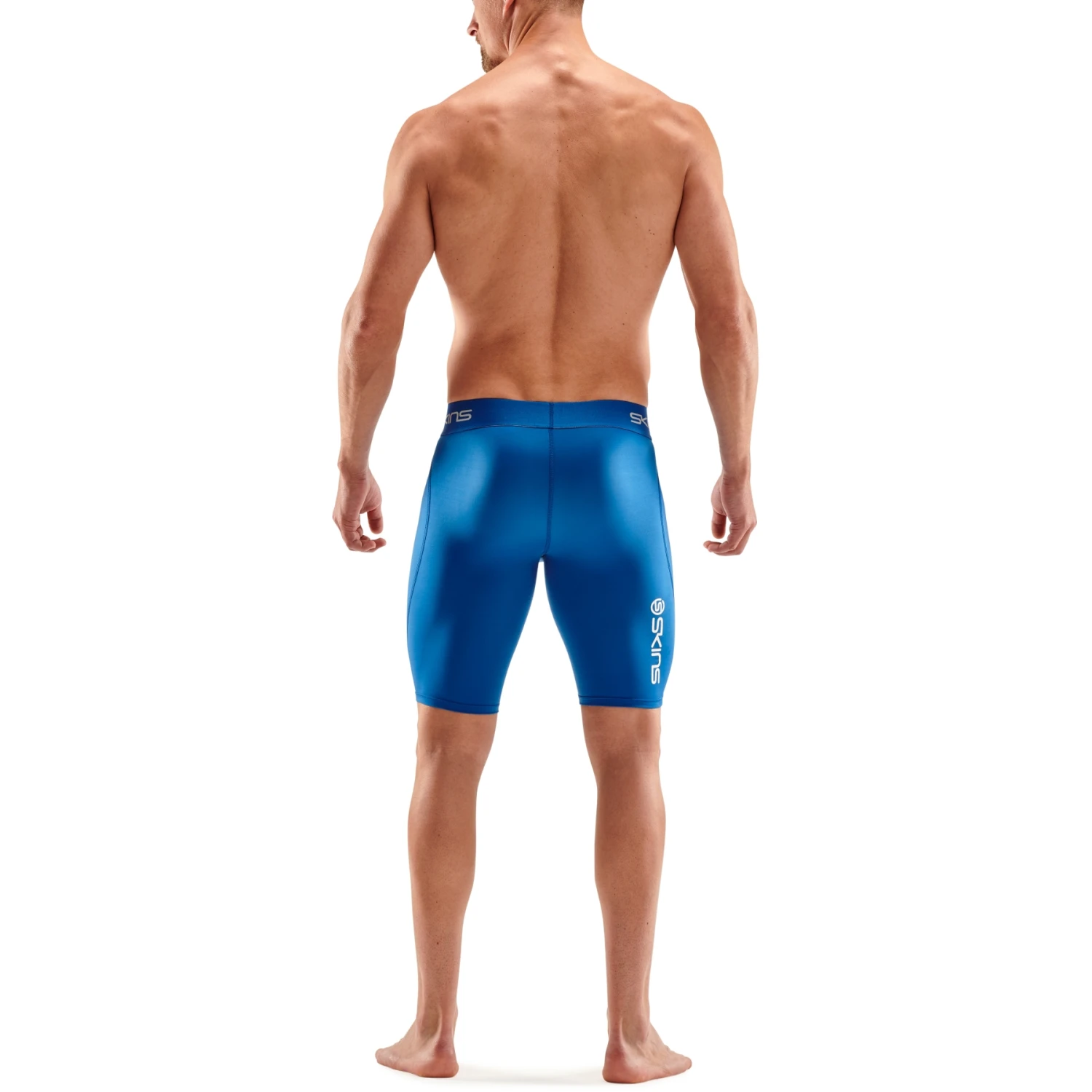 SKINS 1-Series Half Tights - Bright Blue 7 SKINS 1-Series Half Tights - Bright Blue - Image 7