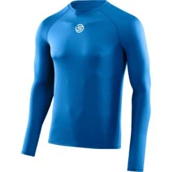 SKINS 1-Series Long Sleeve Top - Bright Blue 9 SKINS 1-Series Long Sleeve Top - Bright Blue -Skins skins compression 1 series long sleeve top bright blue 1 1130854