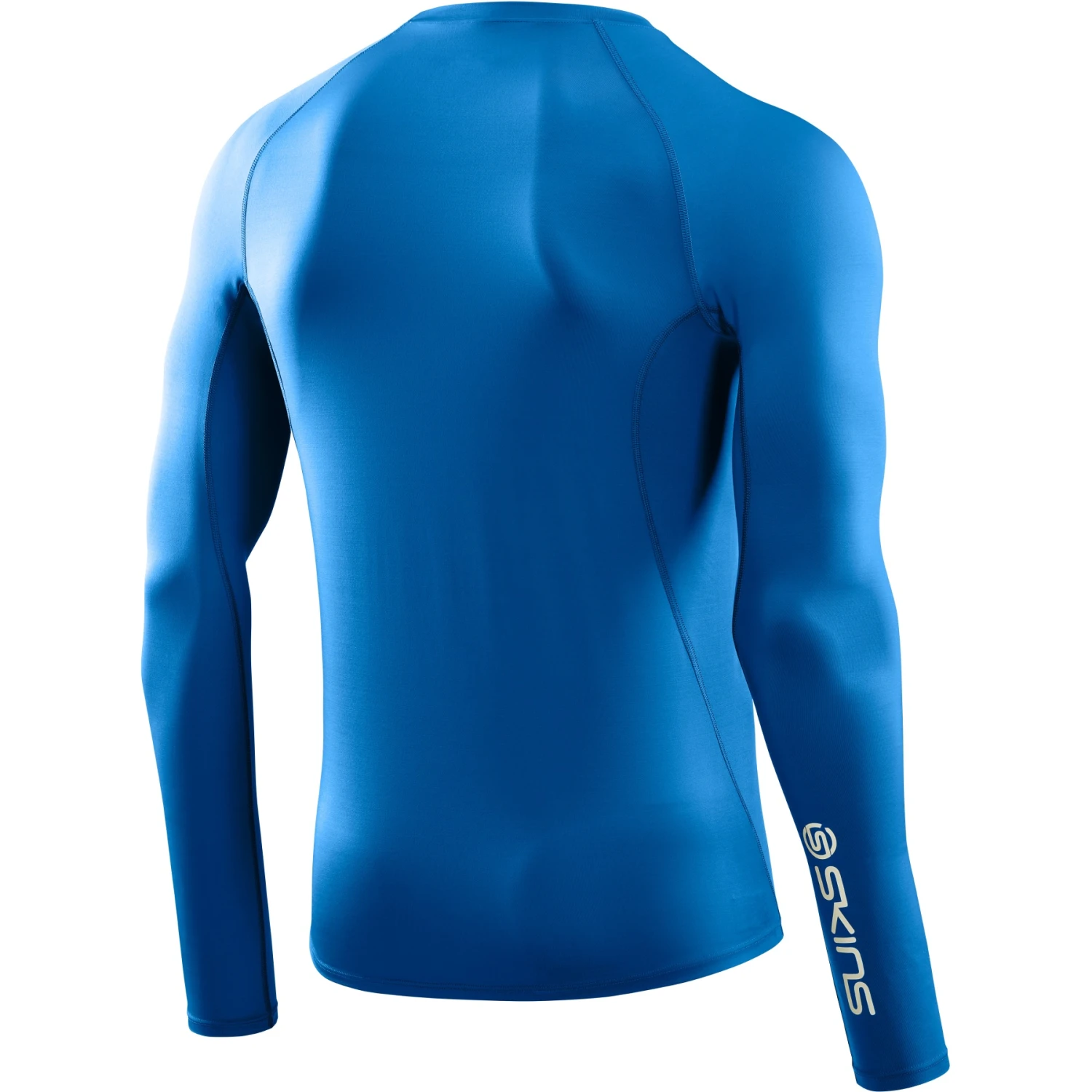 SKINS 1-Series Long Sleeve Top - Bright Blue 4 SKINS 1-Series Long Sleeve Top - Bright Blue - Image 4