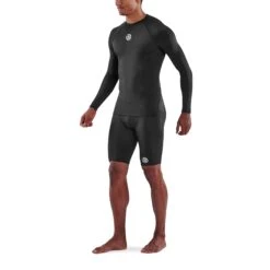 SKINS 1-Series Long Sleeve Top - Black 10 SKINS 1-Series Long Sleeve Top - Black -Skins skins compression 1 series men long sleeve top black 3 892465