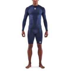 SKINS 1-Series Long Sleeve Top - Navy Blue 9 SKINS 1-Series Long Sleeve Top - Navy Blue -Skins skins compression 1 series men long sleeve top navy blue 1 892486