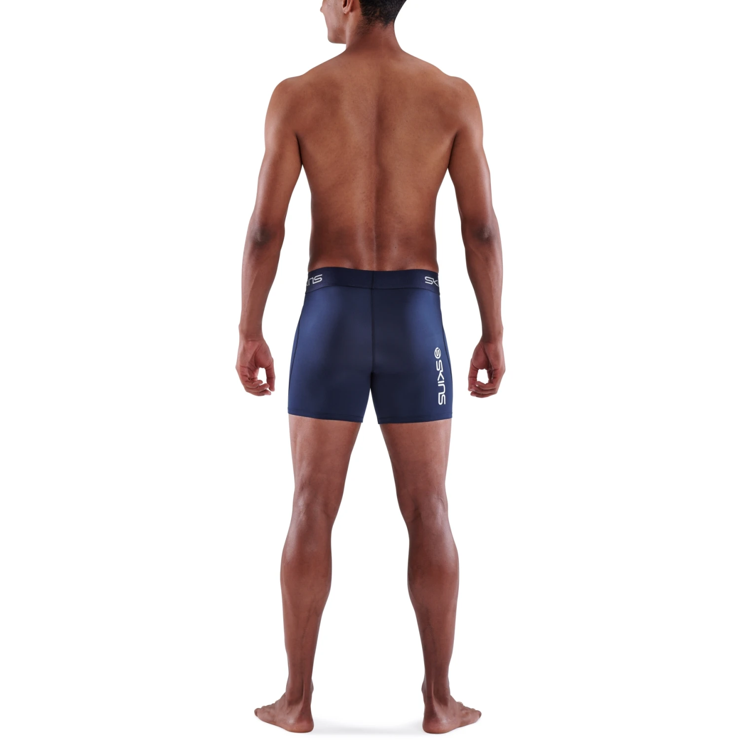 SKINS 1-Series Fitness Shorts - Navy Blue 6 SKINS 1-Series Fitness Shorts - Navy Blue - Image 6
