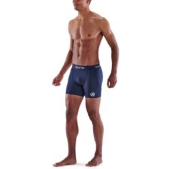 SKINS 1-Series Fitness Shorts - Navy Blue 10 SKINS 1-Series Fitness Shorts - Navy Blue -Skins skins compression 1 series men shorts navy blue 4 941283