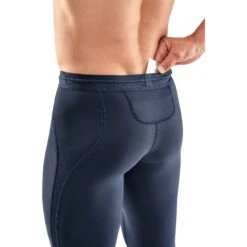 SKINS 3-Series Long Tights - Black -Skins skins compression 3 series long tights battleship wave 3 1131378