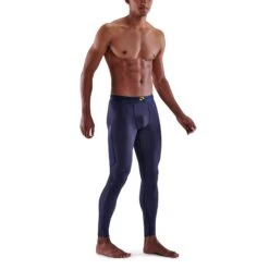 SKINS 3-Series Thermal Long Tights - Navy Blue -Skins skins compression 3 series men thermal long tights black 4 892789