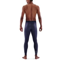 SKINS 3-Series Thermal Long Tights - Navy Blue -Skins skins compression 3 series men thermal long tights black 5 892790