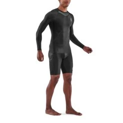 SKINS 3-Series Long Sleeve Top - Black 12 SKINS 3-Series Long Sleeve Top - Black -Skins skins compression 3 series men top long sleeve black 4 892715