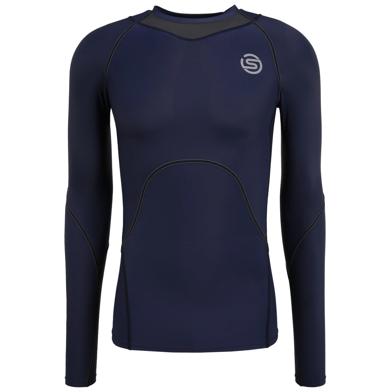 SKINS 3-Series Long Sleeve Top - Navy Blue 3 SKINS 3-Series Long Sleeve Top - Navy Blue - Image 3