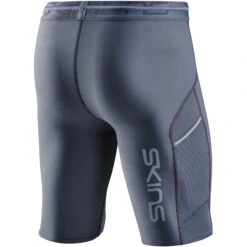 SKINS 3-Series Half Tights - Charcoal -Skins skins compression 3 series mens half tights charcoal 7 1067271